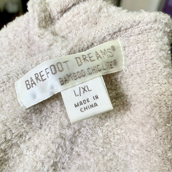 Barefoot Dreams Chic Lite Calypso Wrap in‎ Stone sz L/XL - Picture 4 of 4